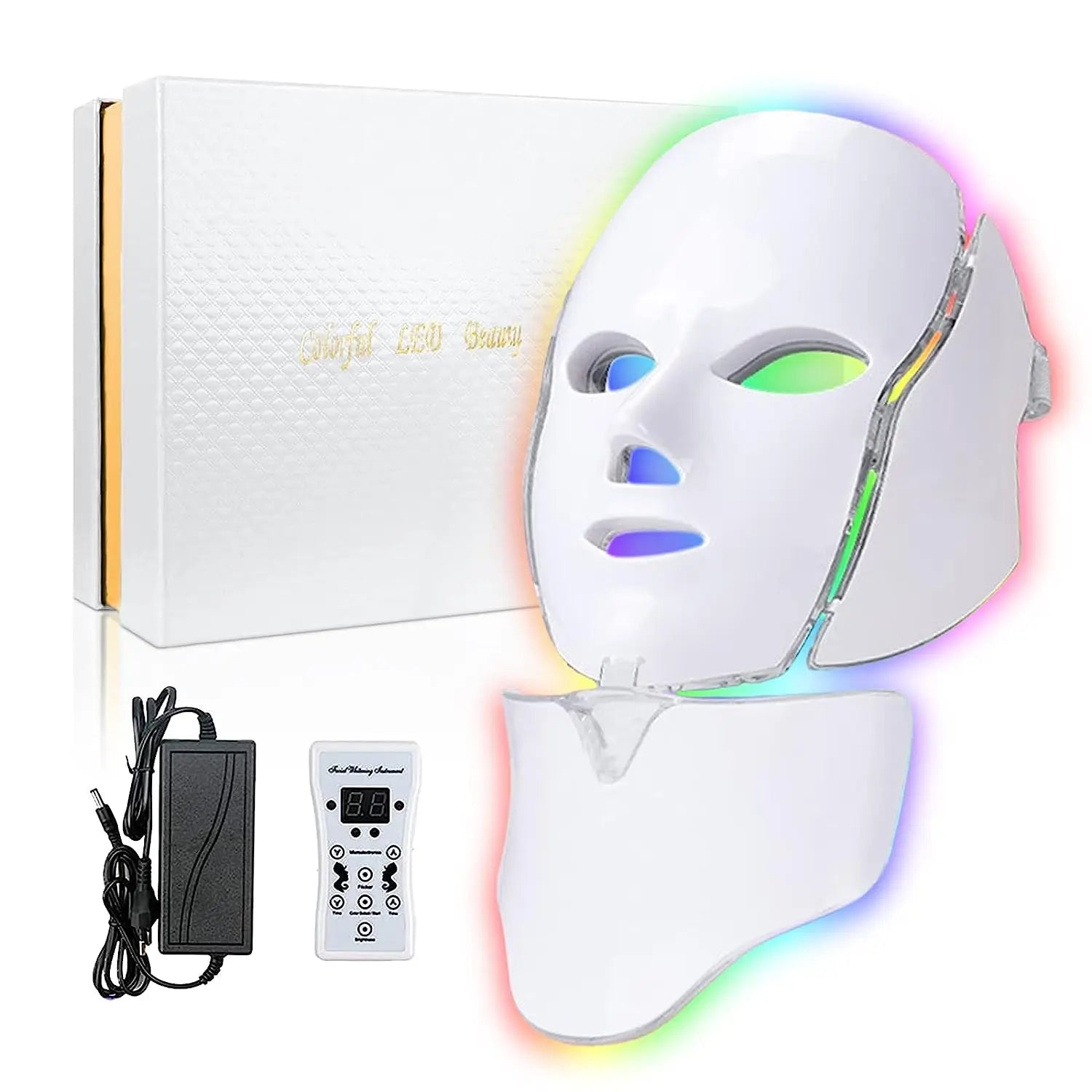 Light Emitting Diode (LED) Facial Mask - 7 Colors