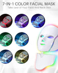 Light Emitting Diode (LED) Facial Mask - 7 Colors